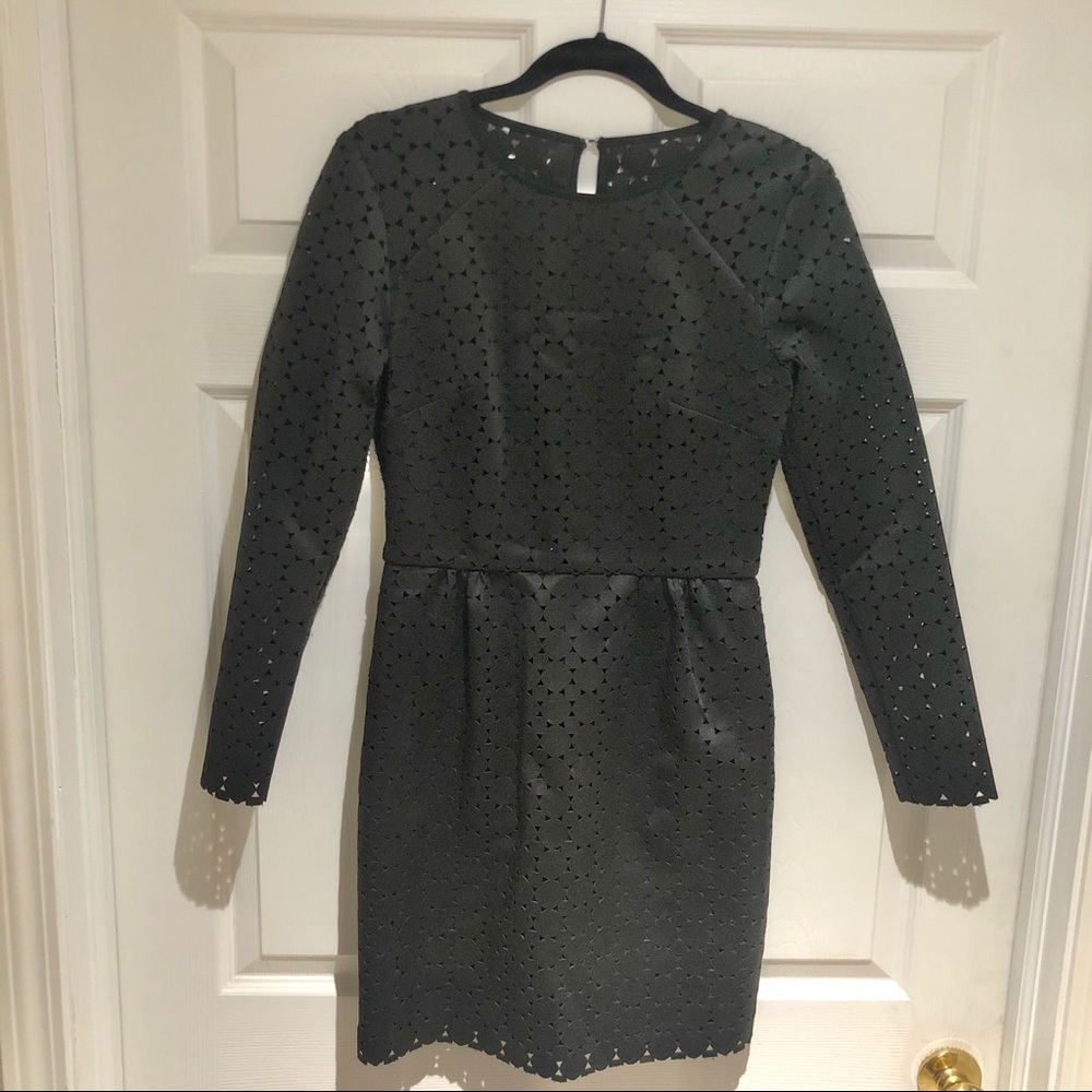 🌟 👗Black eyelet Trina Turk dress 👗🌟